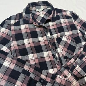ORVIS Plaid Flannel Shirt Men's Small Classic Collection Long Sleeve Button Down